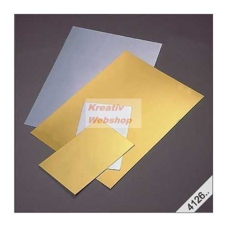 Metál fényű papír - Ezüst metál-fényű papír 205 gr