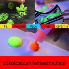 Akrilfesték készlet - MEEDEN Fluid Acrylic Paint Set, 6 Fluorescent Colors (2 oz, 60 ml)