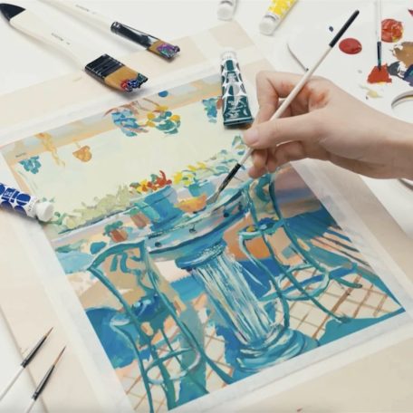 Művész Gouache festék készlet - MEEDEN Art 24 x 12 ml, tubusos