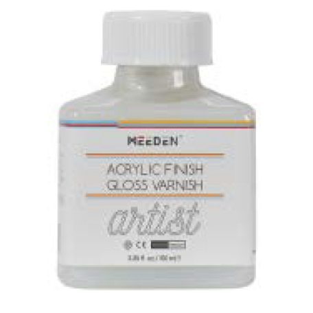 Akrillakk, fényes - Acrylic varnish glossy MEEDEN Art 100ml