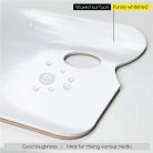 MEEDEN Art Eldobható papír paletta tömb, fehér - 23x30,5 cm, 80 gr, 20 lap