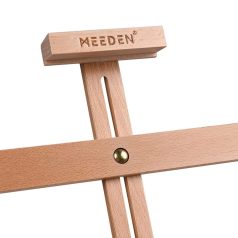   Festőállvány bükkfából - MEEDEN H-Frame Adjustable Studio Tabletop Easel