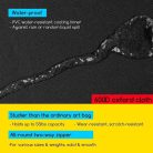 Portfolio táska, Nagyméretű - MEEDEN Studio Art Portfolio Case - Két rekeszes, két cipzáros, tolltartóval - 78x58x5cm, Táskafüles