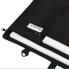 Portfolio táska, Nagyméretű - MEEDEN Studio Art Portfolio Case - Két rekeszes, két cipzáros, tolltartóval - 78x58x5cm