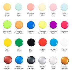   Akrilfesték készlet - MEEDEN Fluid Acrylic Paint Set 24x60ml