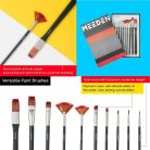 Festőkészlet festőálvánnyal - MEEDEN Artist Acrylic Painting Set with Sketch Easel Box
