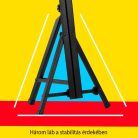 Asztali Festőállvány, Alumínium - MEEDEN Aluminum Adjustable Tabletop Easel