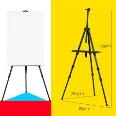   Tábori festőállvány - MEEDEN Alumínium terepállvány hordtáskával
