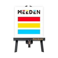   Asztali Festőállvány, fekete fenyő - MEEDEN A-Frame Tabletop Easel 30,5cm