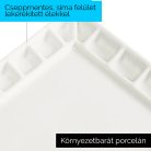 Színkeverő paletta - Meeden 18-Well Porcelain Artist Paint Palette
