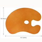 Festőpaletta - MEEDEN Wooden Oil Finished Palette 15.7"x11.8"