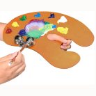 Festőpaletta - MEEDEN Wooden Oil Finished Palette 15.7"x11.8"