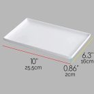 Színkeverő paletta -  MEEDEN nagy kerámia színkeverőpaletta