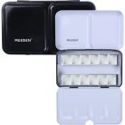 M-ART Akvarell szilketartó fémből - 12 félszilke vagy 6 egész szilke részére - Fekete