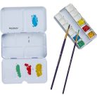 M-ART Akvarell szilketartó fémből - 12 félszilke vagy 6 egész szilke részére - Fekete