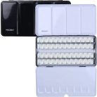 M-ART MEEDEN Akvarell szilketartó fémből - 48 félszilke vagy 24 egész szilke részére - Fekete külsővel