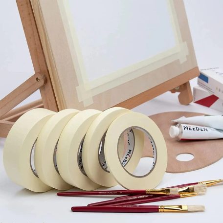 Festőszalag készlet - MEEDEN 5 Pack Art Tape 0.2",0.5",0.75",1.0",1.4" (55m) maszkolószalag