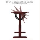Rajz- és Festőasztal, állítható rajzszékkel - MEEDEN Vintage Wood Drafting Table & Stool Set