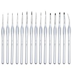 Ecsetkészlet - MEEDEN 15 Pcs Micro Detail Paint Brush Set