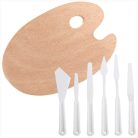 Olajfestő készlet asztali festőállvánnyal - MEEDEN Oil Painting Set with Solid Beech Wood Table Easel