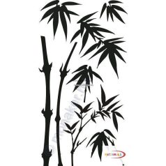 Fekete falmatrica - Bambusz #10
