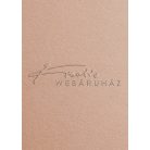 Púder-rózsaszín matt felületű karton, A4, kétoldalas - 240gr, 10 lap