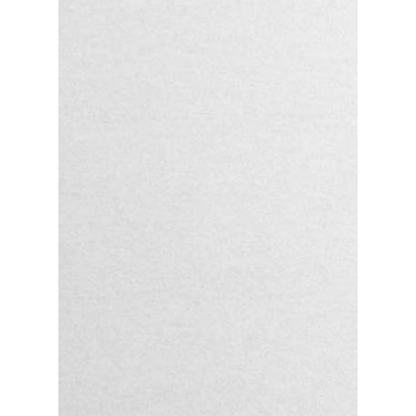 Metál fényű papír - Fehér színű, ezüst fényű papír 120gr, Kétoldalas - Ice Silver
