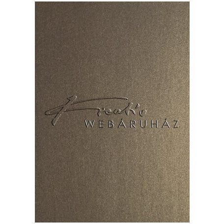 Metál fényű papír - Mélyarany színű metál-fényű fényű MagnaMet karton papír 220gr Kétoldalas - 5 lap