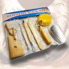 Formázó készlet 8db - Pottery Tool Kit