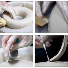 Formázó készlet 8db - Pottery Tool Kit
