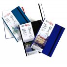 ROSA Gallery Keményborítós Vázlatkönyv Akvarellekhez, A5, 32 lap, 50% pamut, 250g, Fabriano - Türkíz