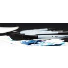 Ecset, Szintetikus szálú, kard alakú ecset - Rósa Stream Dagger - 12-es méret