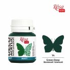 Akrilfesték - Rósa Talent Matt 20 ml - Sötétzöld