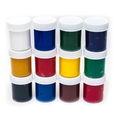 Tempera készlet - Rósa Studio - 12 x 20 ml tégelyes - kartondobozban