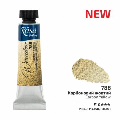 Rósa Gallery akvarell festék - tubus 10 ml - Bronz 802