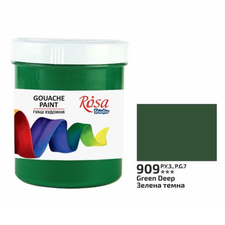 Rósa Gouache Studio színenként - 200 ml Utántöltő - Sötétzöld -909