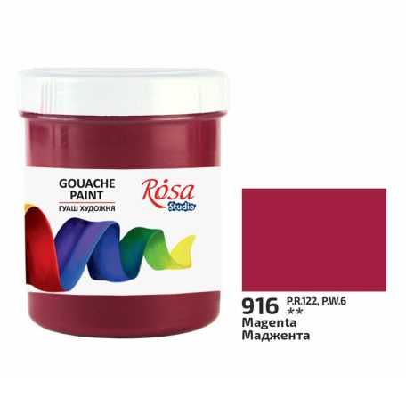 Rósa Gouache Studio színenként - 200 ml Utántöltő - Magenta - 916