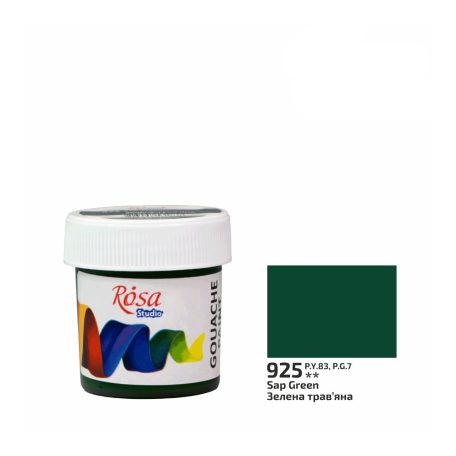 Rósa Gouache Studio színenként - 20 ml tégelyes - Nedvzöld - 925