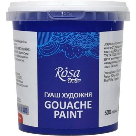 Rósa Gouache Studio színenként - 500 ml vödörben - Ultramarin - 915