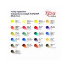 Akvarellfesték készlet, szilkés - Rósa Gallery Classic - 21 x 2,5 ml - fémdobozos