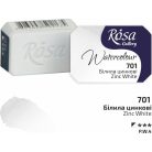 Rósa Gallery akvarell festék - egész szilke 2,5 ml - Cinkfehér 701