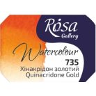 Rósa Gallery akvarell festék - egész szilke 2,5 ml - Kinakridon arany 735