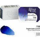 Rósa Gallery akvarell festék - egész szilke 2,5 ml - Indantrénkék 738