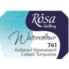 Rósa Gallery akvarell festék - egész szilke 2,5 ml - Kobalt türkiz 741       