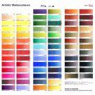 Rósa Gallery akvarell festék - egész szilke 2,5 ml - Opera rózsaszín 744