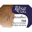 Rósa Gallery akvarell festék - egész szilke 2,5 ml - Égetett umbra 746