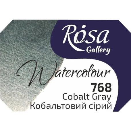 Rósa Gallery akvarell festék - egész szilke 2,5 ml - Kobaltszürke 768