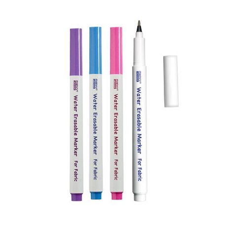 Marvy UCHIDA - Mosható textiljelölő filc, 1 mm - Fehér