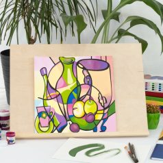   A3+ állítható asztali festőállvány rétegelt lemezből ROSA Stúdió