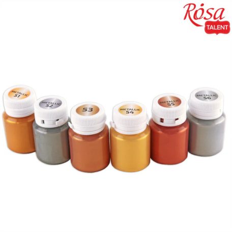 Akrilfesték készlet - Rósa Talent - 18 x 20 ml tubusos - kartondobozban